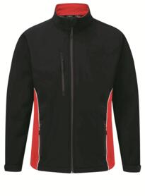 ORN Two Tone Softshell Jacket - Navy Blue / Red
