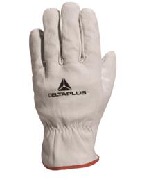 DeltaPlus FBN49 Cowhide Glove (pack of 12 pairs) - Natural