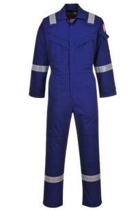 Flame Resistant Anti-Static Coverall - Royal Blue