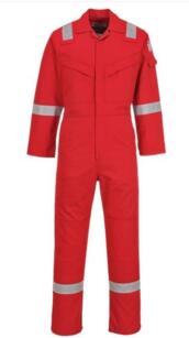 Flame Resistant Anti-Static Coverall - Red
