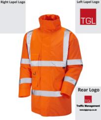TGL Hivis Go/rt Breathable Lightweight Anorak - Orange