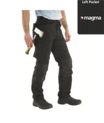 Magma Global Cargo Trousers [Embroidered] - Black