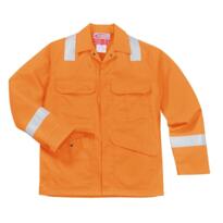 Portwest Bizflame Plus Flame Resistant Jacket - Orange