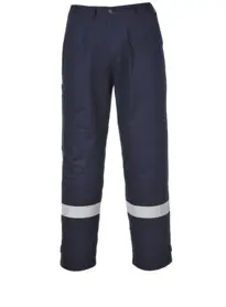 Portwest Bizflame Plus Flame Resistant Trousers - Navy Blue
