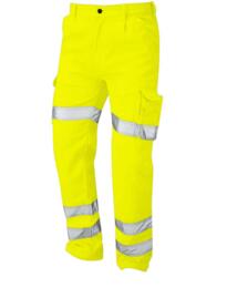 ORN HiVis Polycotton Cargo Trousers - Yellow