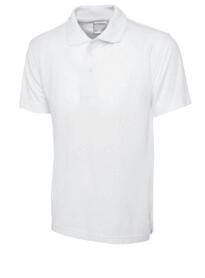 Uneek UX1 Lightweight Polo Shirt - White