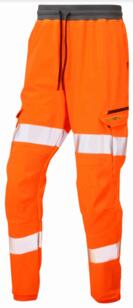 Leo JT01 HiVis Hawkridge Jogging Trousers - Orange