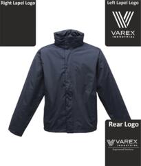 Varex Regatta Pace II Waterproof Jacket [Printed] - Navy Blue