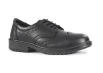 Rockfall TC500 Brooklyn Brogue Safety Shoes - Black