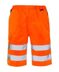 Suretouch HiVis Shorts - Orange