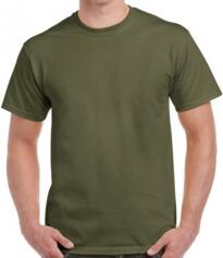 Gildan Ultra Cotton Adult T-Shirt - Military Green