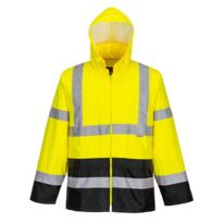 Hivis Contrast Rain Jacket - Yellow/Black