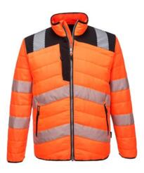 Portwest HiVis Baffle Jacket - Orange / Black