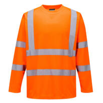 Portwest HiVis L/S T-Shirt - Orange