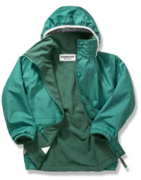 Childrens Reversible Jacket [Primary] - Bottle Green