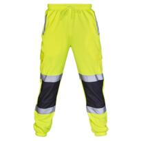 SUPERTOUCH HIVIS 2 TONE JOGGING BOTTOMS - Yellow