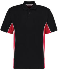 GAMEGEAR TRACK POLO SHIRT - Black / Red