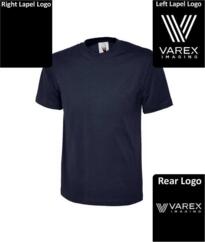 Varex Uneek Premium Round Neck Tee Shirt [Printed] - Navy