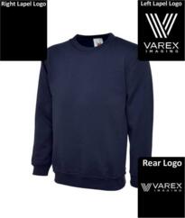 Varex Uneek Premium Sweatshirt [Embroidered] - Navy