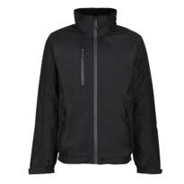 HONESTLY MADE RECYCLED FLEECE-LINED TRA213 BOMBER JACKET - Black