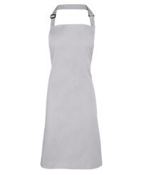 PREMIER PR150 - COLOURED BIB APRON - Silver