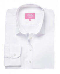 Brook Taverner 2359 Albany – Classic Oxford Ladies Shirt - White