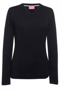 Brook Taverner 2307 Atlanta – V-neck Ladies Jumper - Black