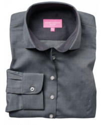 Brook Taverner 2319 Aspen – Royal Oxford Ladies Shirt - Grey