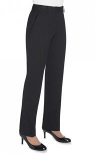 Brook Taverner 2277 Bianca – Tailored Fit Trouser - Black