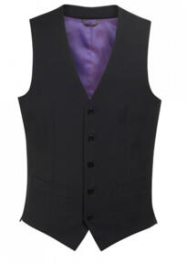 Brook Taverner 1074 Busso – Mens Waistcoat - Black