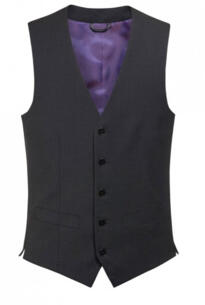 Brook Taverner 1074 Busso – Mens Waistcoat - Charcoal
