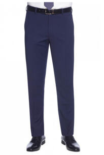 Brook Taverner 8655 Cassino – Slim Fit Trouser - Mid Blue