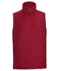 RUSSELL 8720M Outdoor fleece gilet - Classic Red