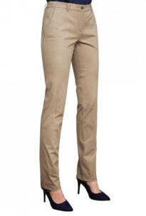 Brook Taverner 2303 Houston – Slim Leg Ladies Chinos - Beige