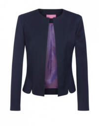 Brook Taverner 2353 Rosa – Collarless Jacket - Navy