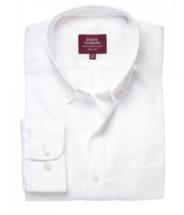 Brook Taverner Whistler Classic Oxford Shirt - White