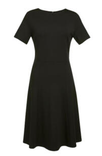 Brook Taverner Belinda Jersey Stretch Dress - Black