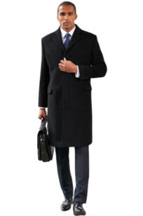 Brook Taverner Bond Overcoat - Black