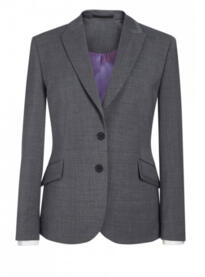 Brook Taverner Novara Tailored Fit Jacket - Light Grey