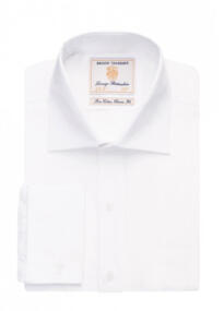 Brook Taverner 7642 Chester – Classic Fit Shirt Cotton Poplin - White
