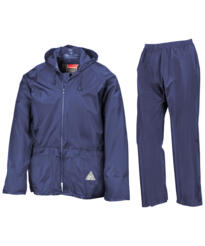 RESULT RE95A WATERPROOF JACKET AND TROUSER SET - Royal