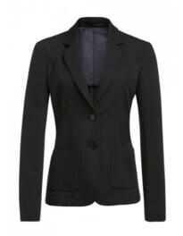 Brook Taverner 2379 Libra – Slim Fit Jersey Stretch Jacket - Black