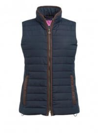 Brook Taverner 2377 Madison – Quilted Ladies Gilet - Navy