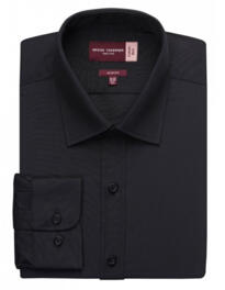 Brook Taverner Monza Slim Fit Shirt - Black