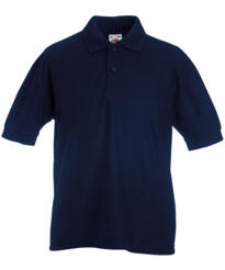 Fruit of the Loom Childrens Polo - Deep Navy