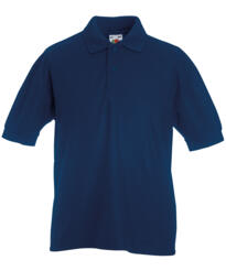Fruit of the Loom Childrens Polo - Navy