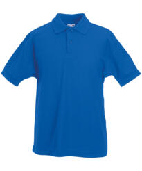 Fruit of the Loom Childrens Polo - Royal Blue
