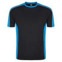 ORN Avocet Wicking T-Shirt - Black / Reflex Blue