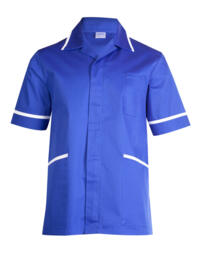 Uneek Mens Premium Tunic - Royal Blue