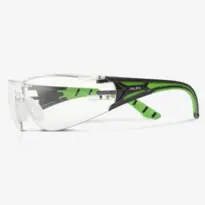 Riley Stream Green Safety Spectacle - Clear Lens